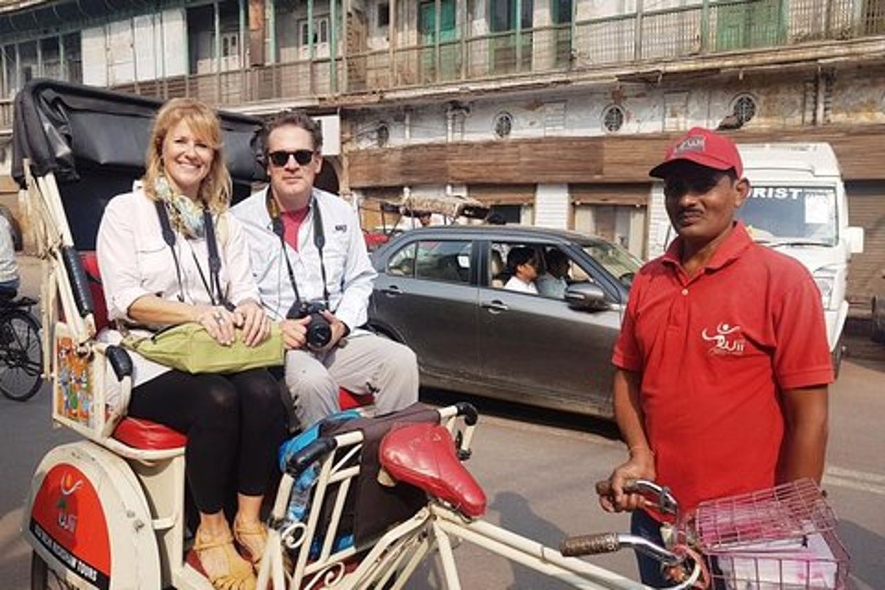 Tour di risciò di lusso a vecchia Delhi