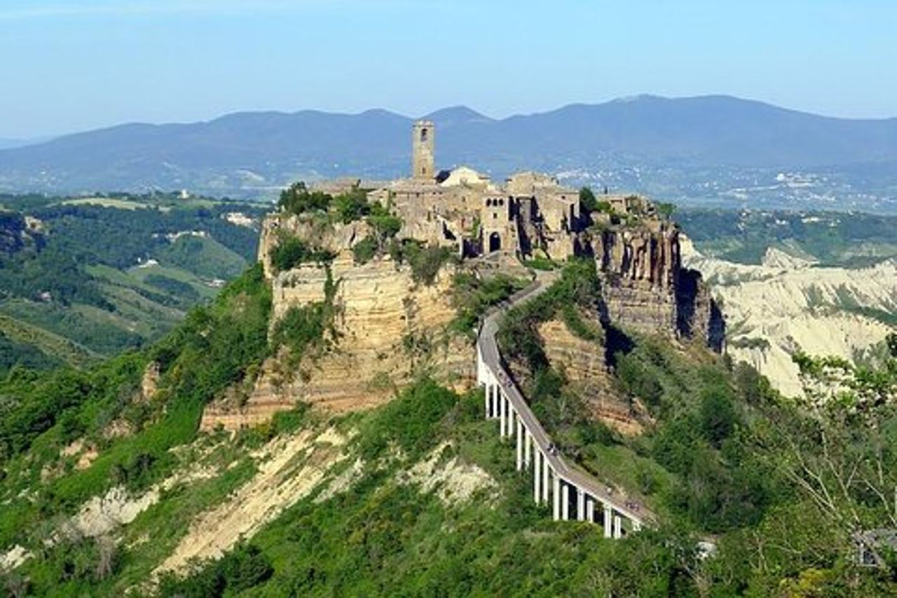 Orvieto e Civita di Bagnoregio, tra cui il tour sotterraneo e pranzo