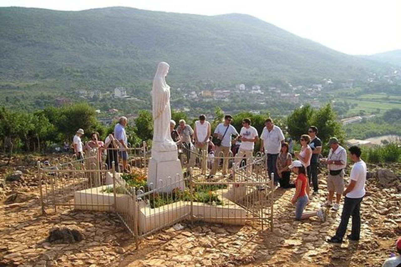 Gita di un giorno a Medjugorje dalla riviera di Makarska