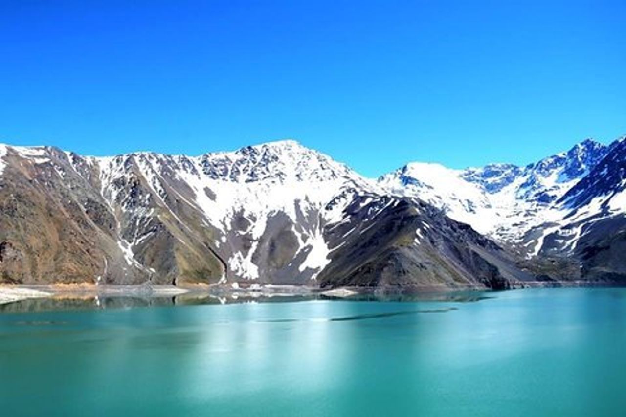 Cajon del Maipo/Embalse del Yeso, picnic folkloristico tradizionale incluso