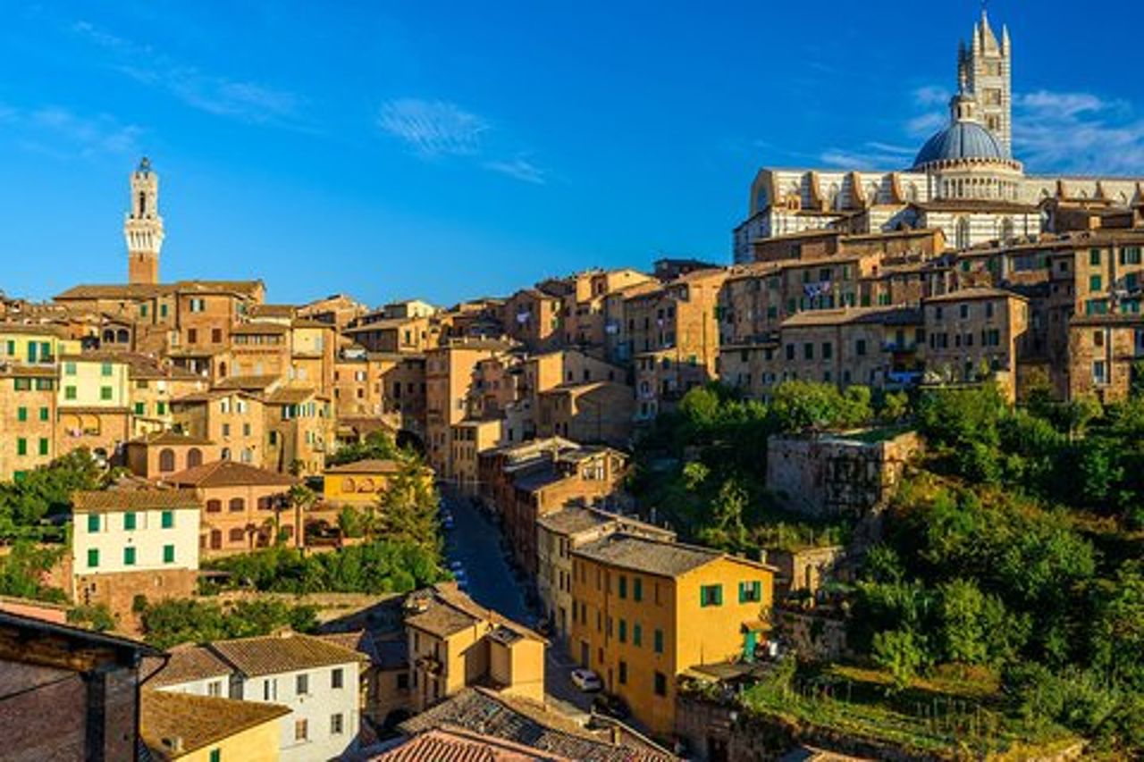 Saltafila: Il Duomo di Siena e tour a piedi della città