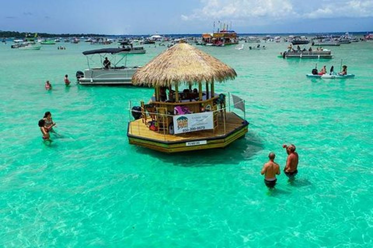 Original Cruisin' Tikis 3 ore Crab Island Sandbar Adventure