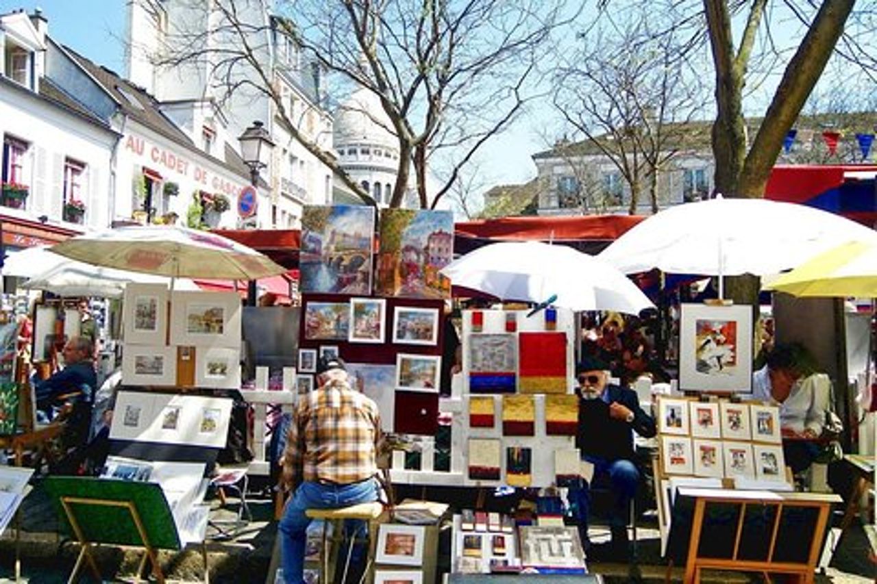 Tour privato di Parigi Montmartre e Sacre Coeur 12ppl Max
