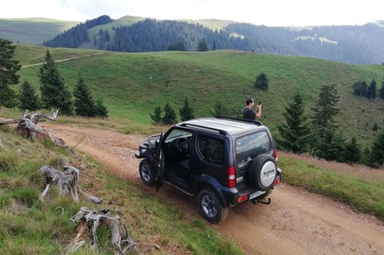 Tour di mezza giornata in 4x4 nei Carpazi orientali