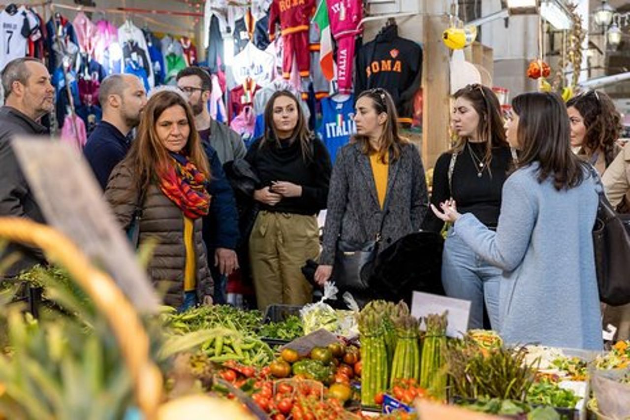 Tour del mercato privato e corso di cucina con pranzo o cena a Camogli