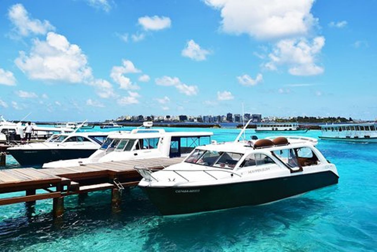 Maafushi: trasferimento aeroporto in motoscafo