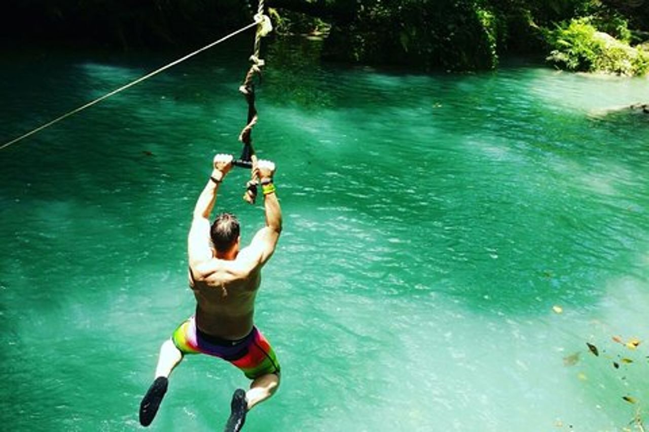 Tour delle cascate del Blue Hole da Falmouth