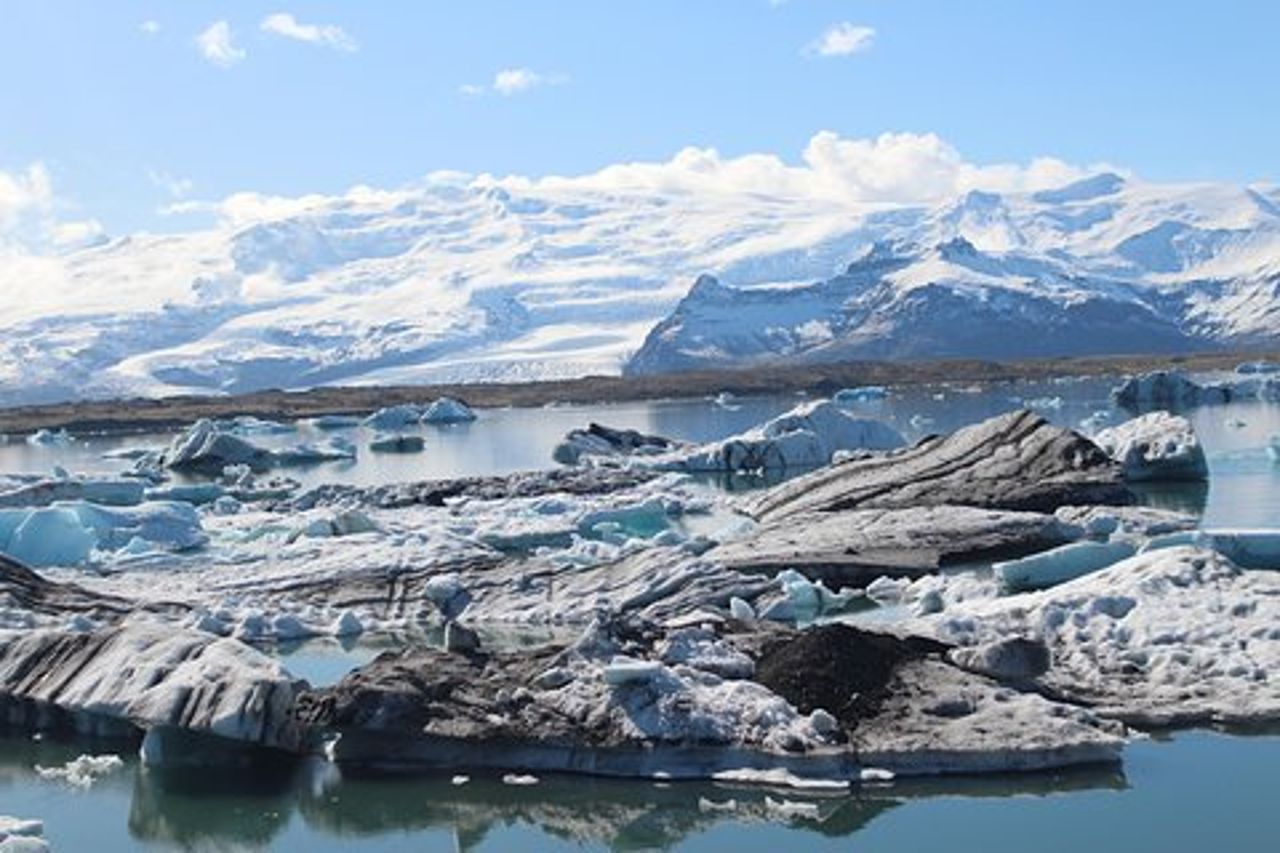 Jökulsárlón Glacier Lagoon, Diamond Beach e ghiacciai segreti (da Djúpivogur)