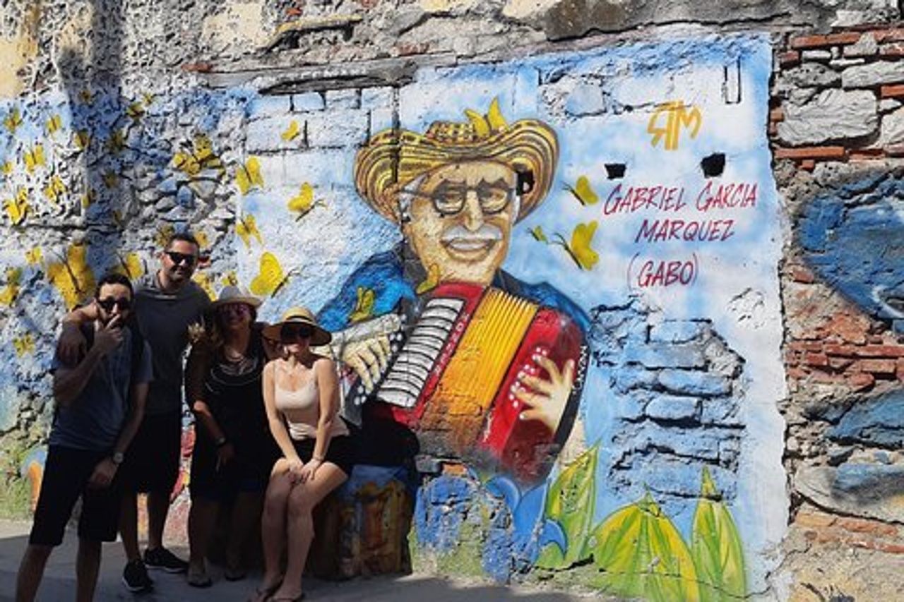 Tour della letteratura di Gabriel García Márquez a Cartagena De Indias e snack.