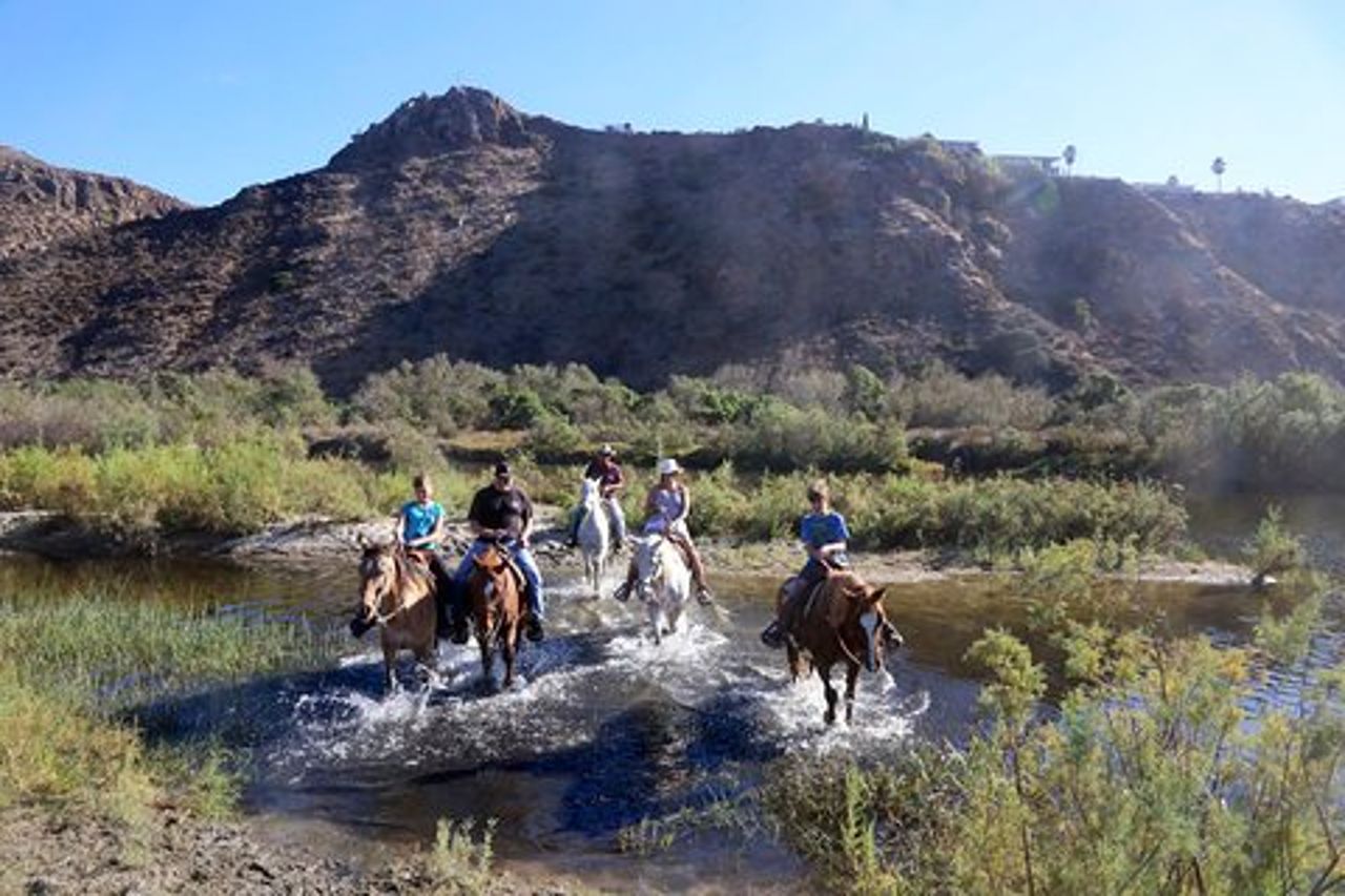 Autentiche passeggiate a cavallo nella bellissima La Mision