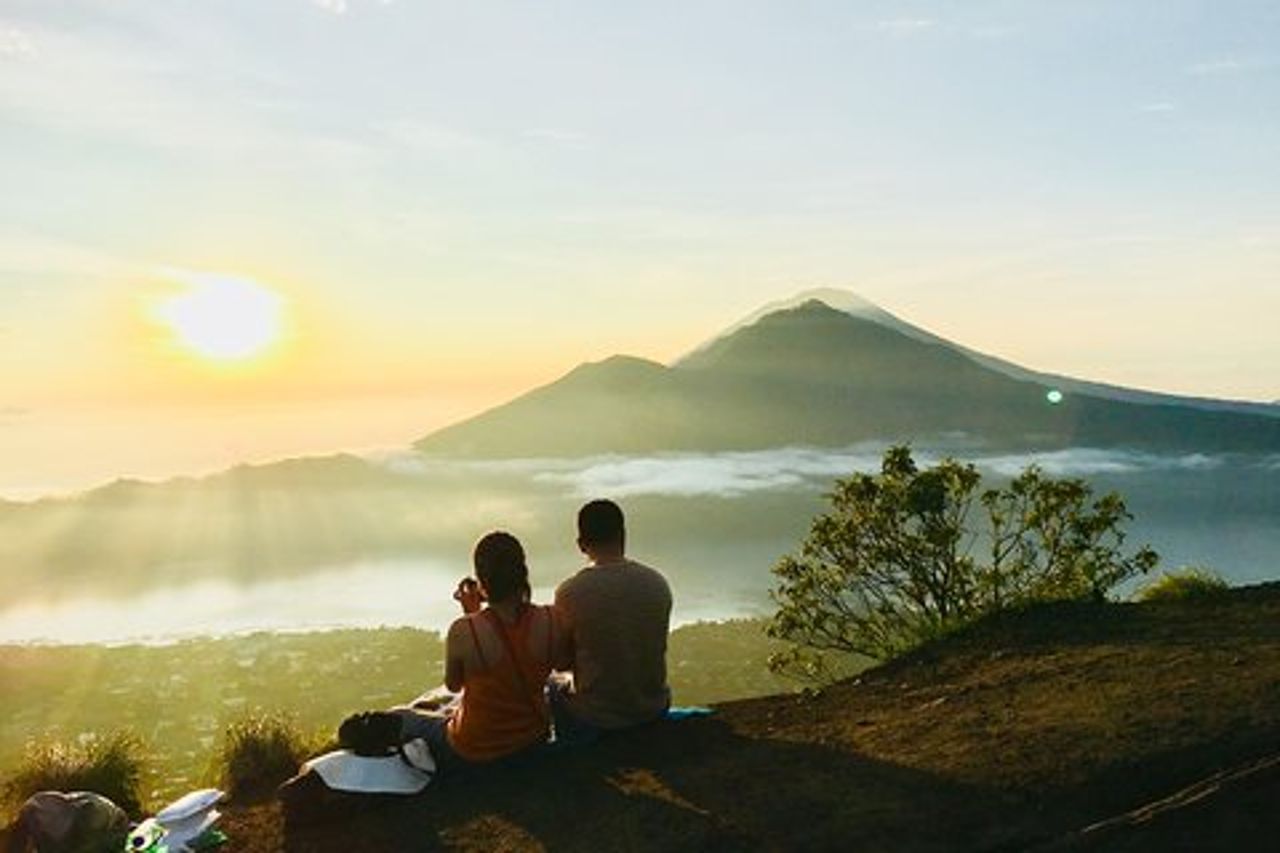 Tour di trekking all'alba del Monte Batur