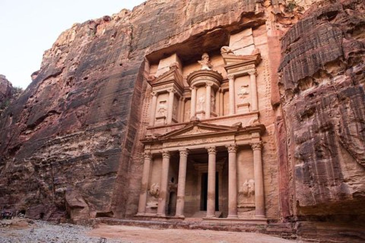 Tour di 4 giorni Tour di Petra e Wadi Rum dall'aeroporto di Aqaba