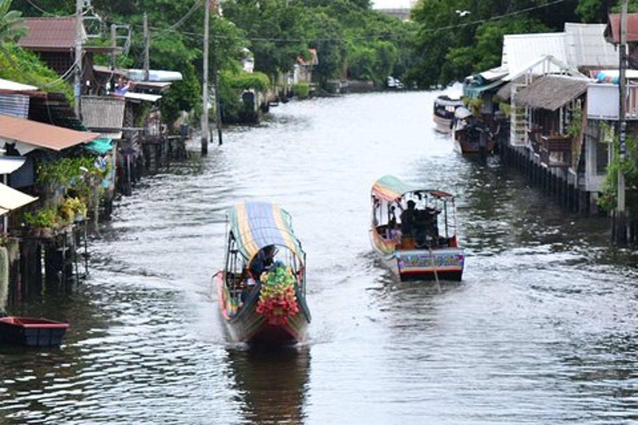 Mercati galleggianti di Bangkok e tour in barca