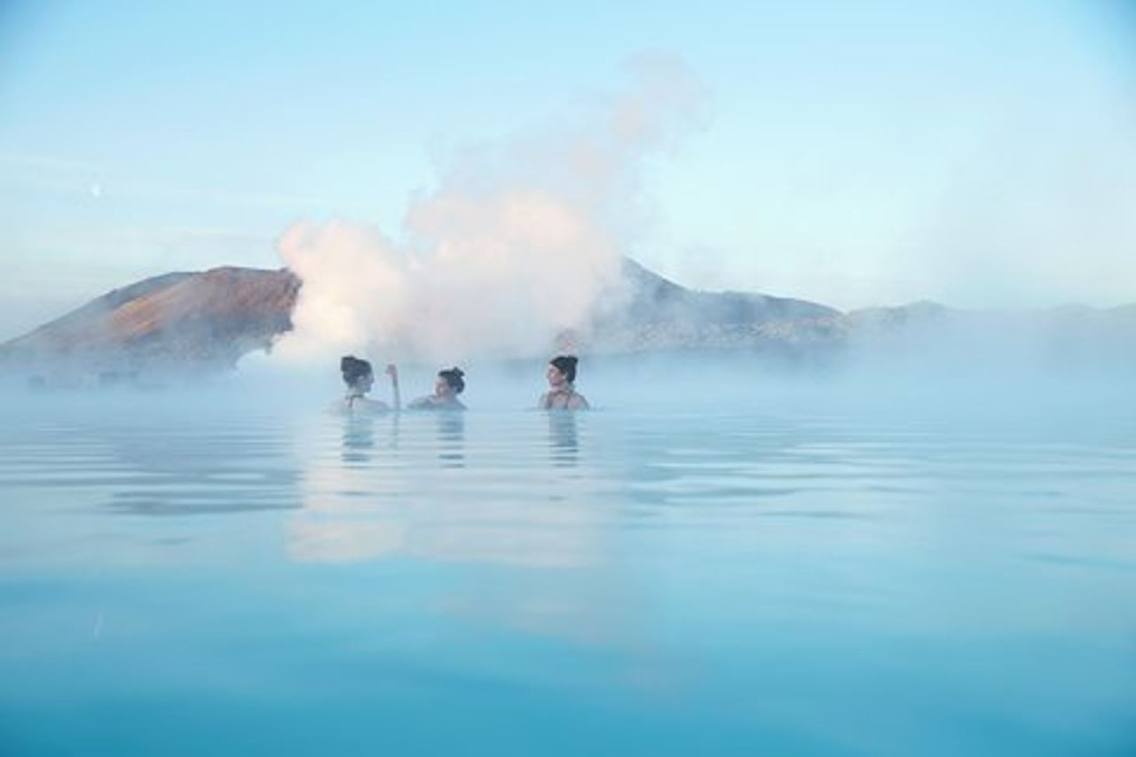 Tour della Laguna Blu e dell'aurora boreale da Reykjavik