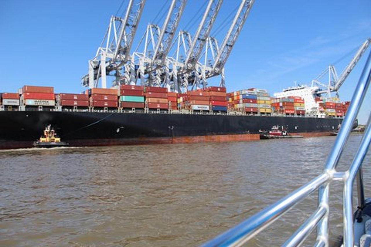 Tour del porto di Savannah in Georgia