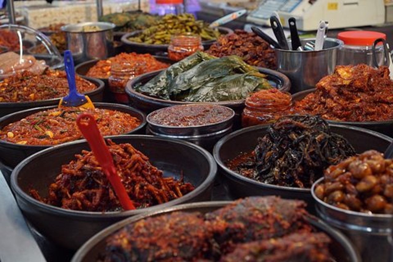 Tour del mercato dello street food di Seoul
