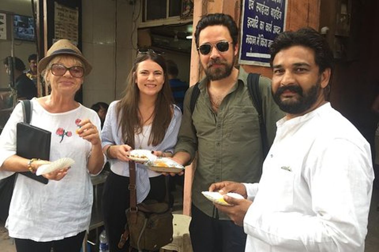 Passeggiata culturale e degustazione di cibo a Jaipur