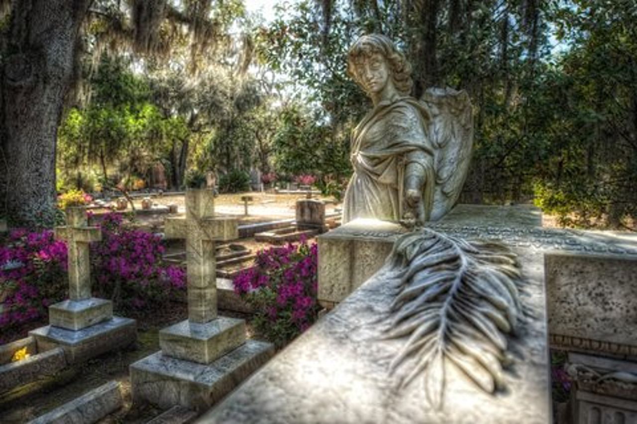 Tour del cimitero di Bonaventure di Savannah