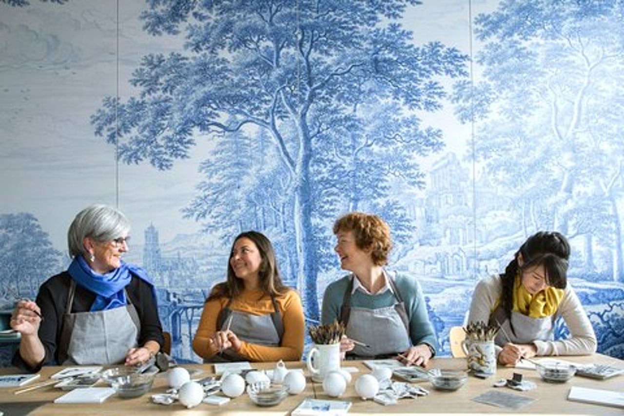 Royal Delft: biglietto d'ingresso alla fabbrica e al museo Delftblue