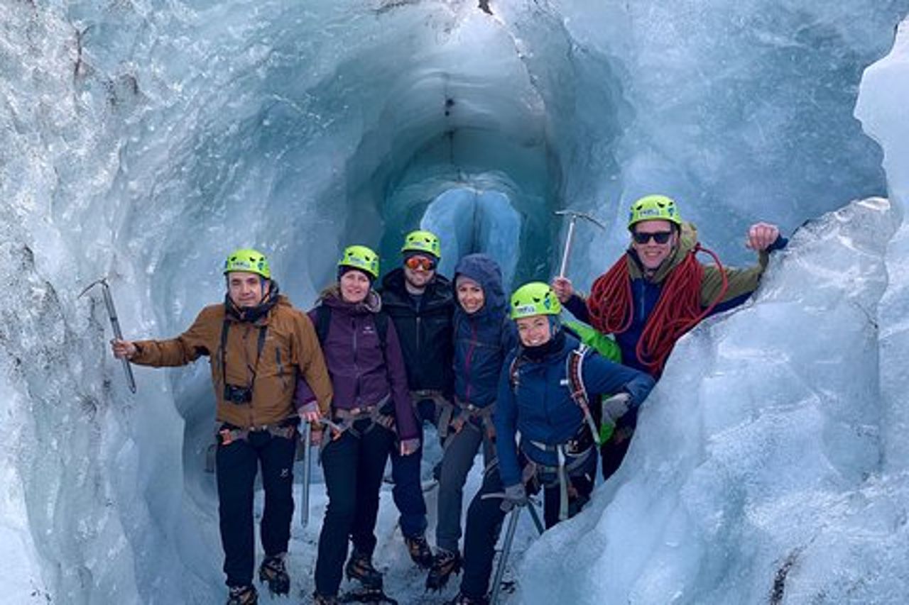 Sólheimajökull Ice Climbing e Glacier Walk