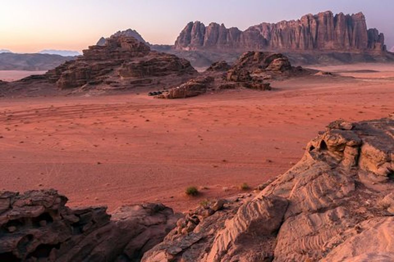 Gita giornaliera privata a Petra e Wadi Rum con pranzo dalla città di Aqaba
