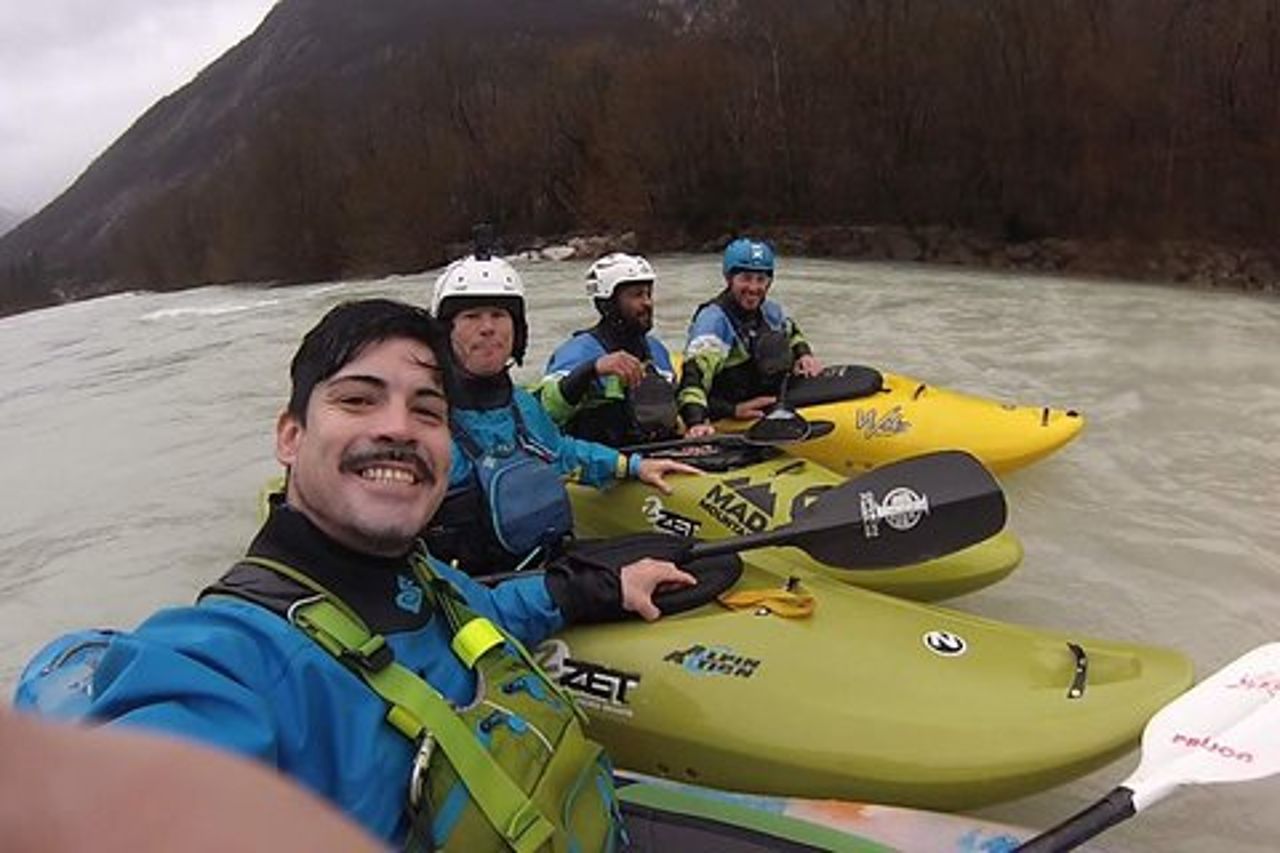 CLASSI DI KAYAK DI 5 GIORNI sul fiume Soča
