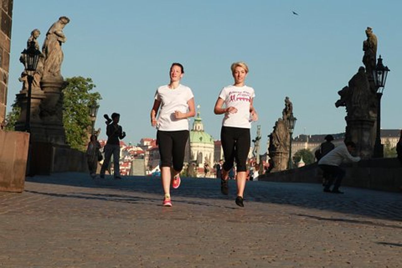 Visita guidata di corsa a Praga (9-12K)
