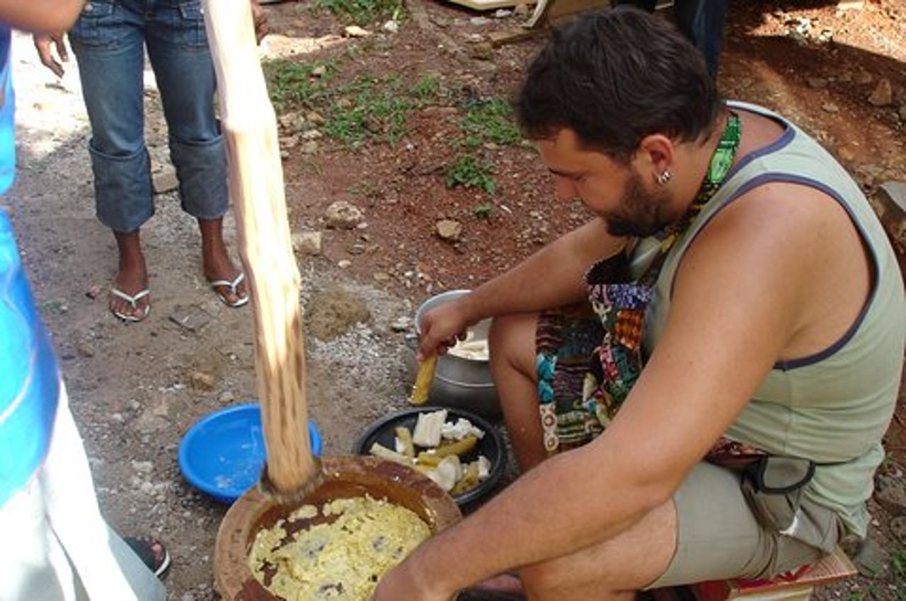 Tour del mercato centrale di Kumasi kejetia e lezioni di cucina tradizionale locale