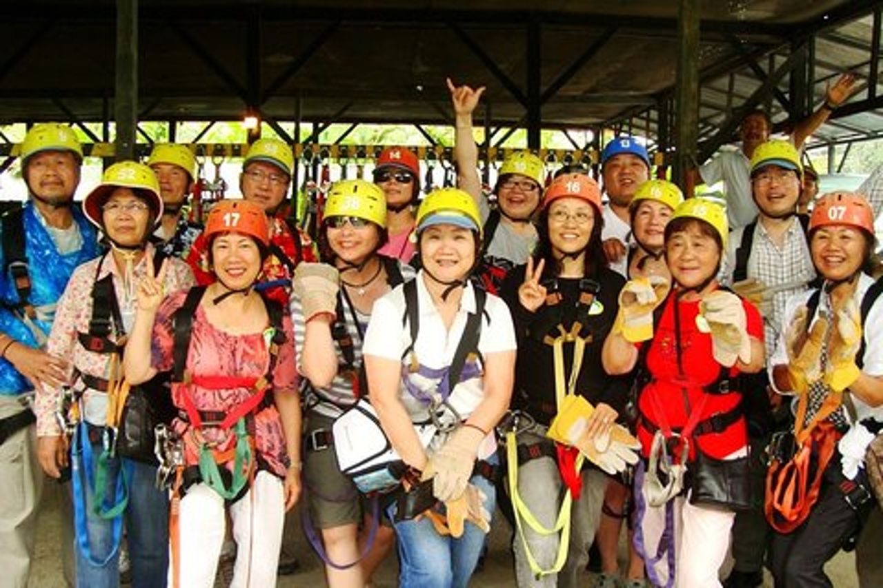 Tour privato con baldacchino zipline e passeggiate a cavallo da San Jose