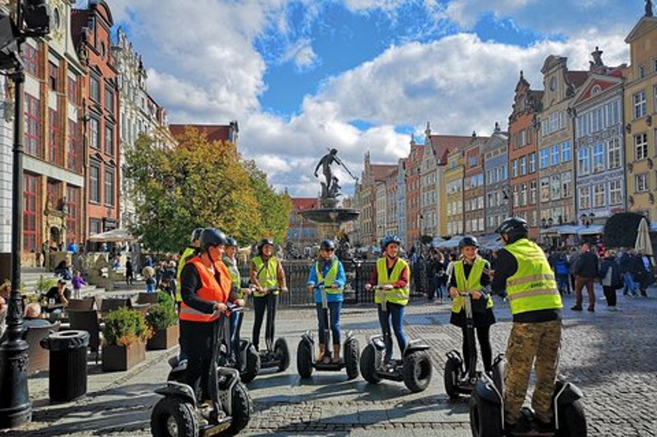 Tour in segway di 90 minuti a Danzica