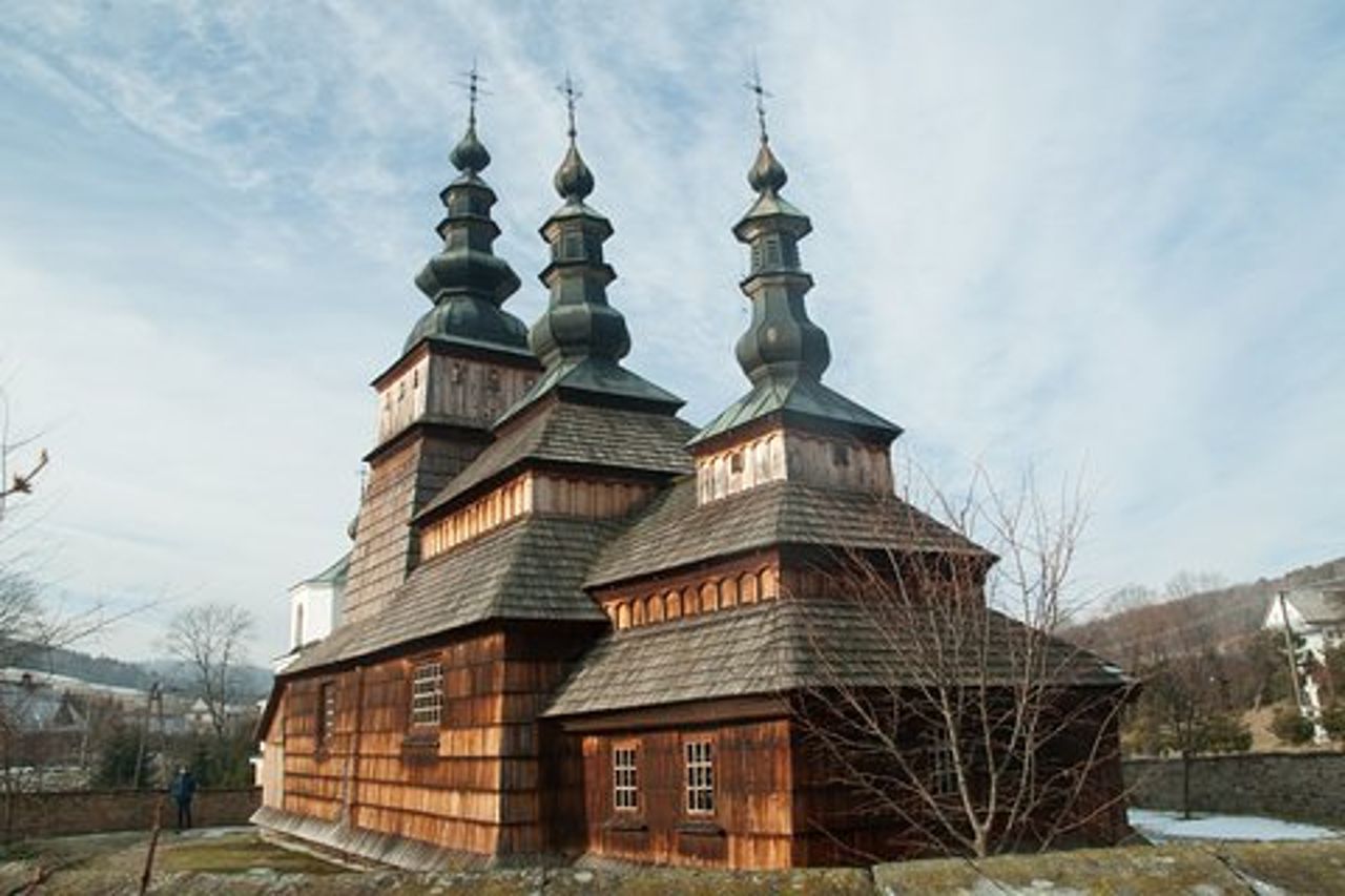 Tour privato dell'UNESCO Sentiero dell'architettura in legno della Piccola Polonia da Cracovia