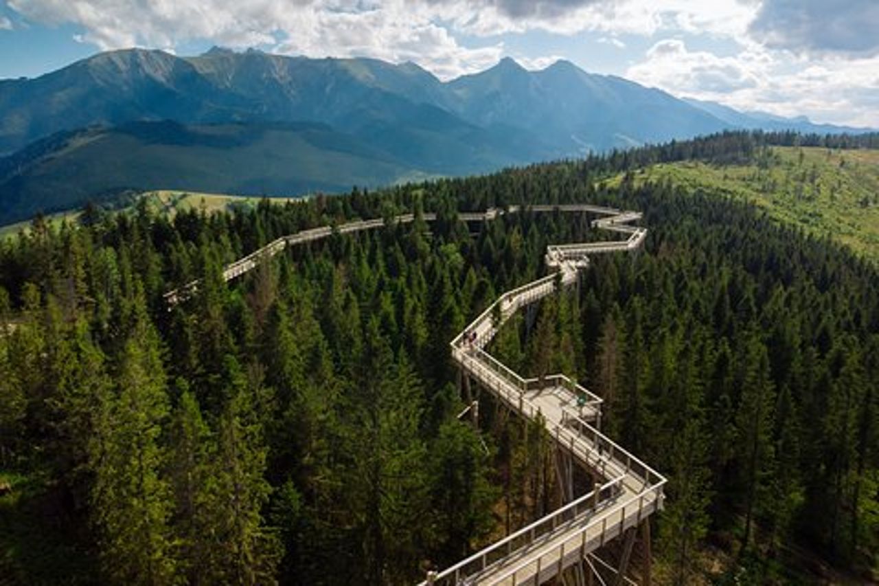 Da Cracovia: Zakopane, Slovacchia Treetop Walk & Thermal Baths