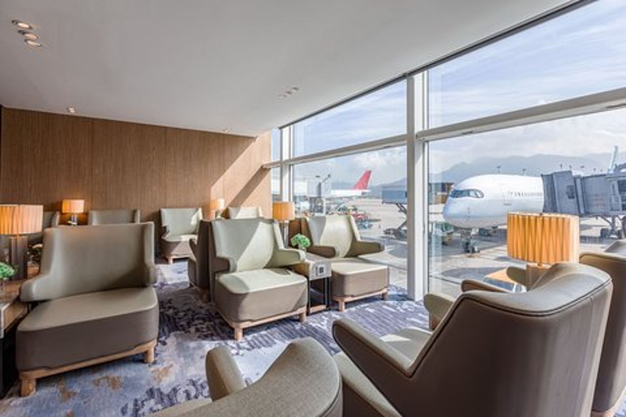 Accesso Premium Lounge all'Aeroporto Internazionale di Hong Kong Plaza