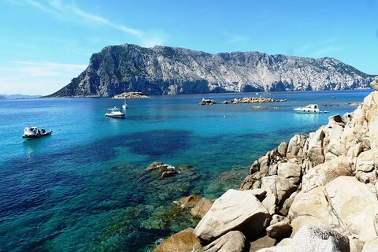 Tour in gommone per esplorare l' Area Marina Protetta di Tavolara