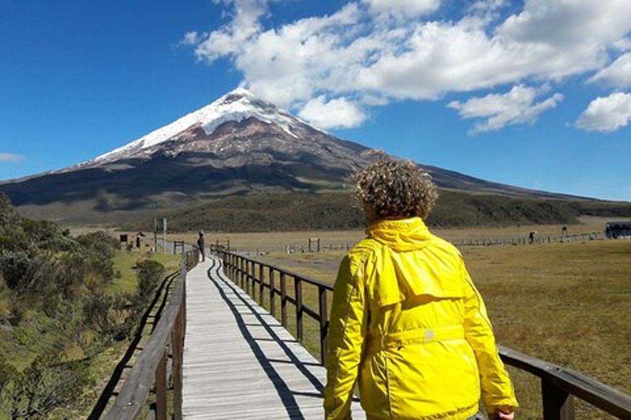 Tour di un'intera giornata del vulcano Cotopaxi con tutti gli ingressi, tutti i giorni