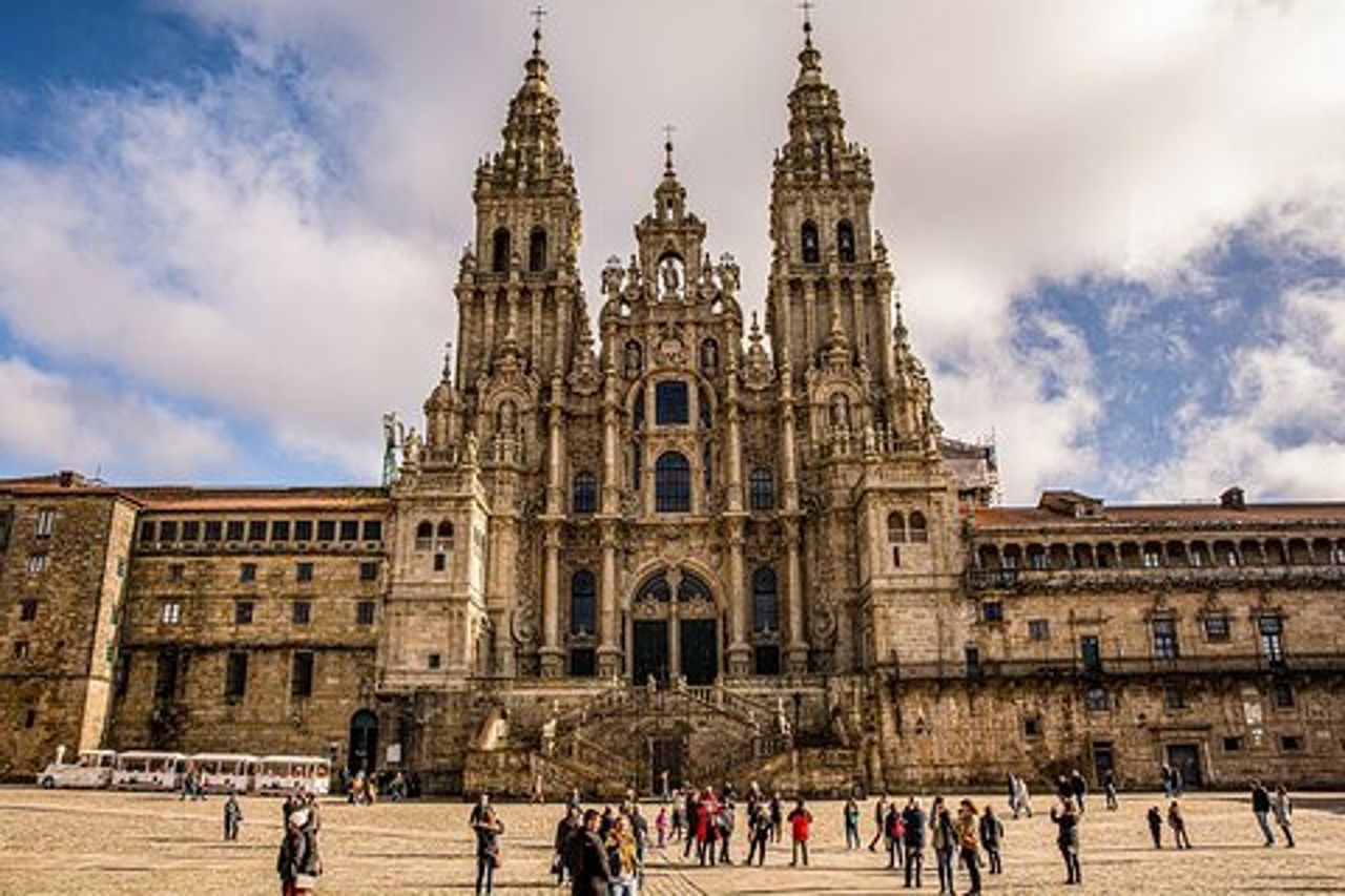 Tour privato a piedi di Santiago de Compostela con biglietto per la cattedrale