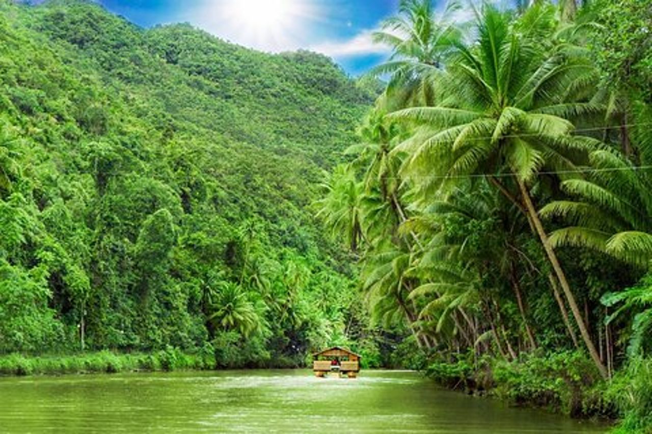 Private Bohol e Chocolate Hills con Loboc River Cruise