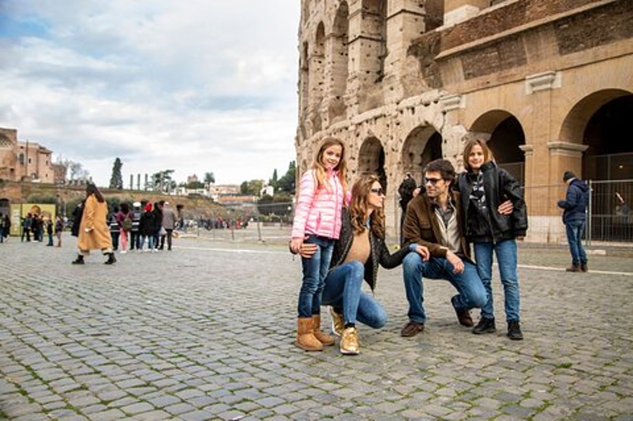 Tour privato per bambini: Colosseo e Fori Romani per famiglie