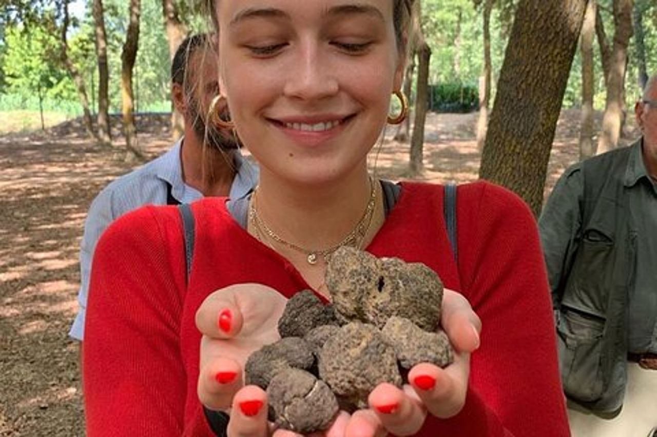 Caccia al tartufo di San Gimignano e lezione di cucina sul tartufo