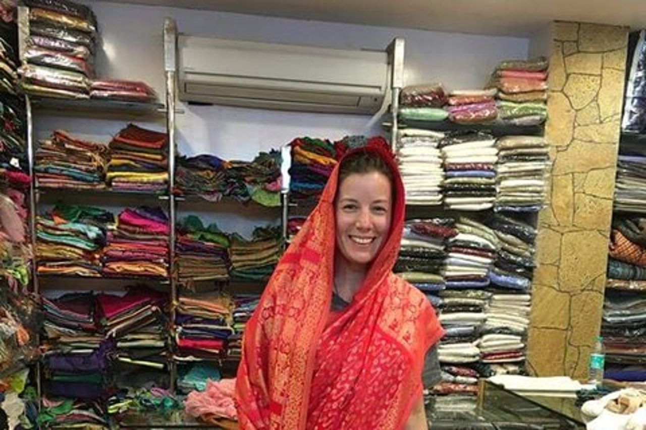 Privato: tour dello shopping di Jaipur in tuk tuk