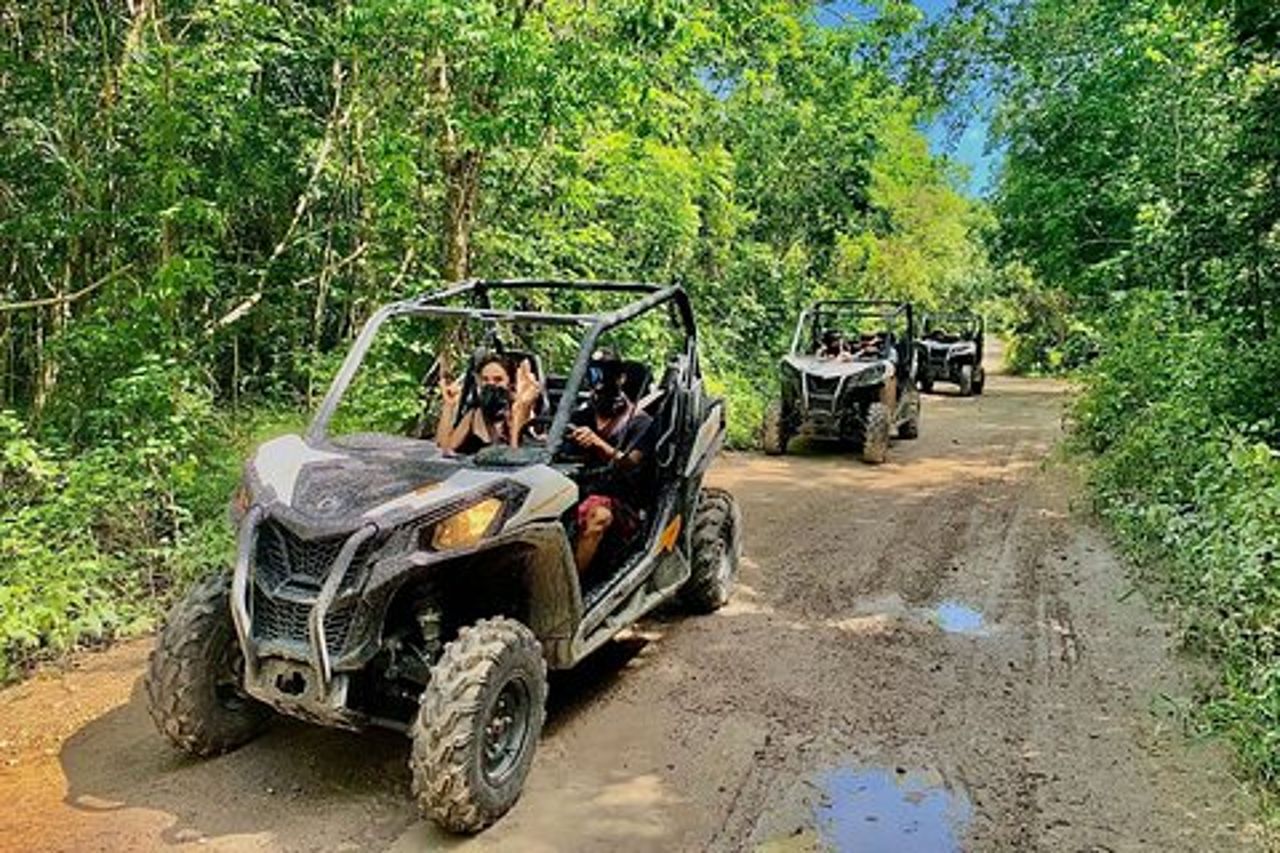 Tour in buggy di Playa del Carmen con nuoto Cenote e visita del villaggio Maya