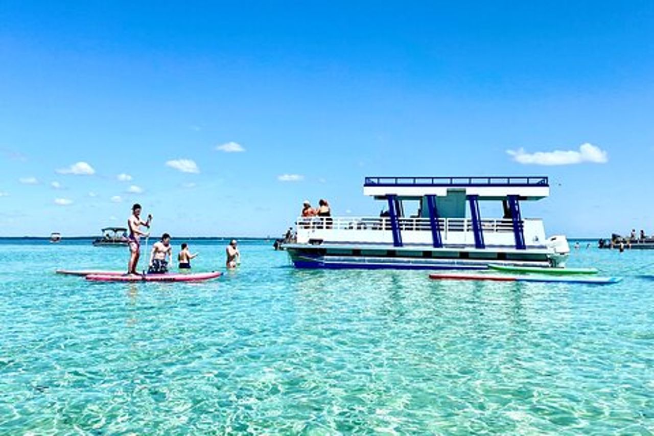 Privato Chartered Pontoon Boat-fino a 16 ospiti con bagno