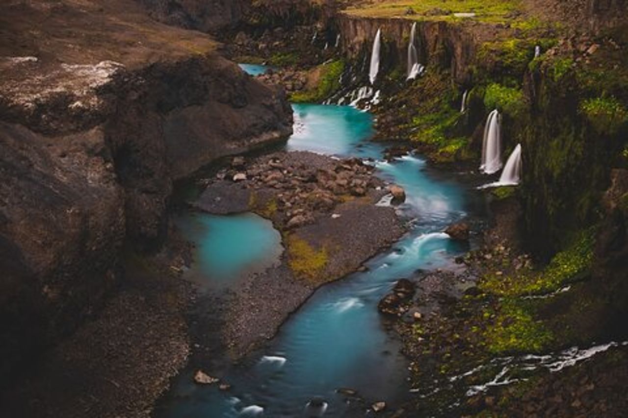Tour privato di Háifoss, Gjáin e Sigöldugljúfur, altopiani.