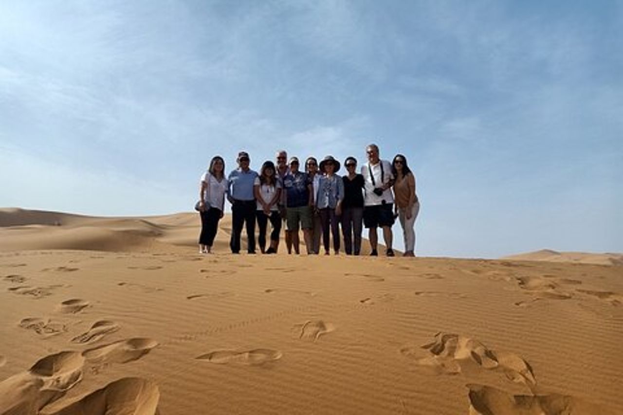 Tour del deserto di gruppo condiviso da Fez a Fez via Merzouga 2 giorni / 1 notte