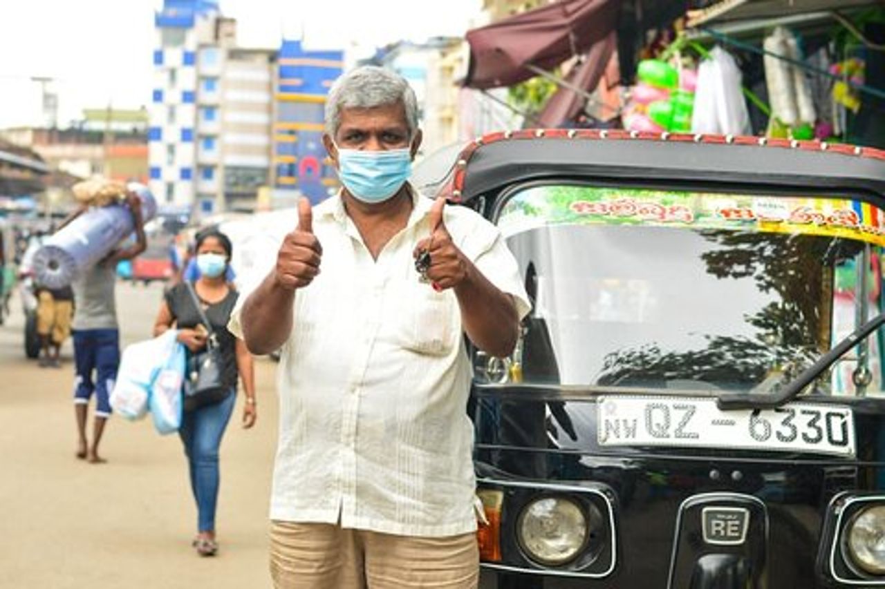 Tour privato della città di Colombo in tuk tuk