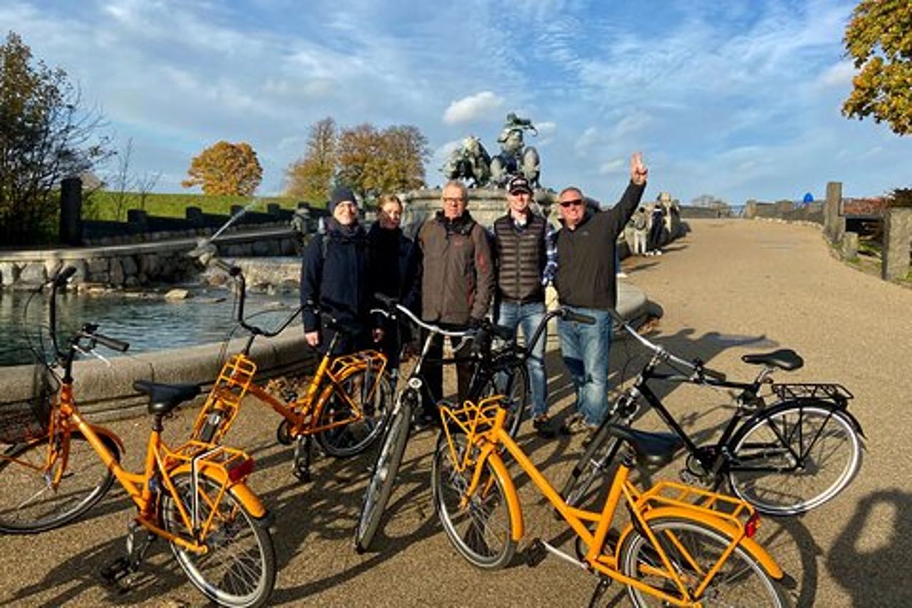 Il meglio di Copenaghen: tour in bicicletta per piccoli gruppi (max 10, 3 ore)
