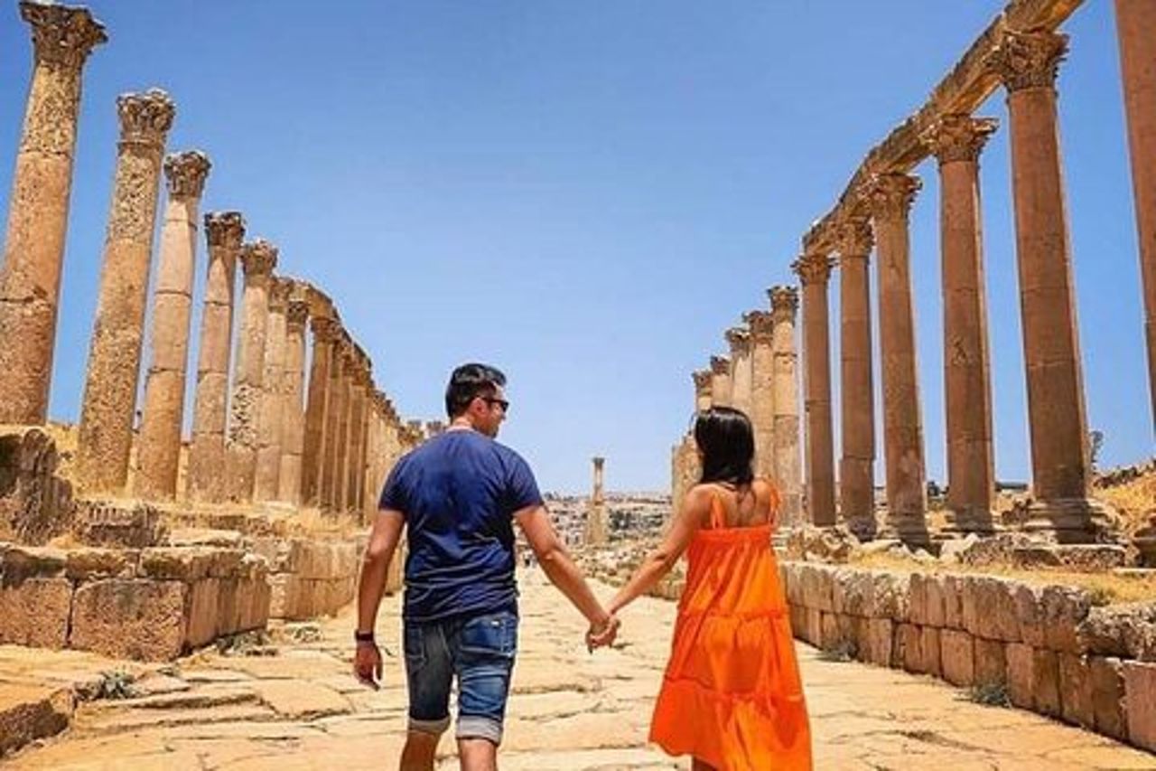 Amman : tour privato o di gruppo a Jerash, Ajloun e Um Qais