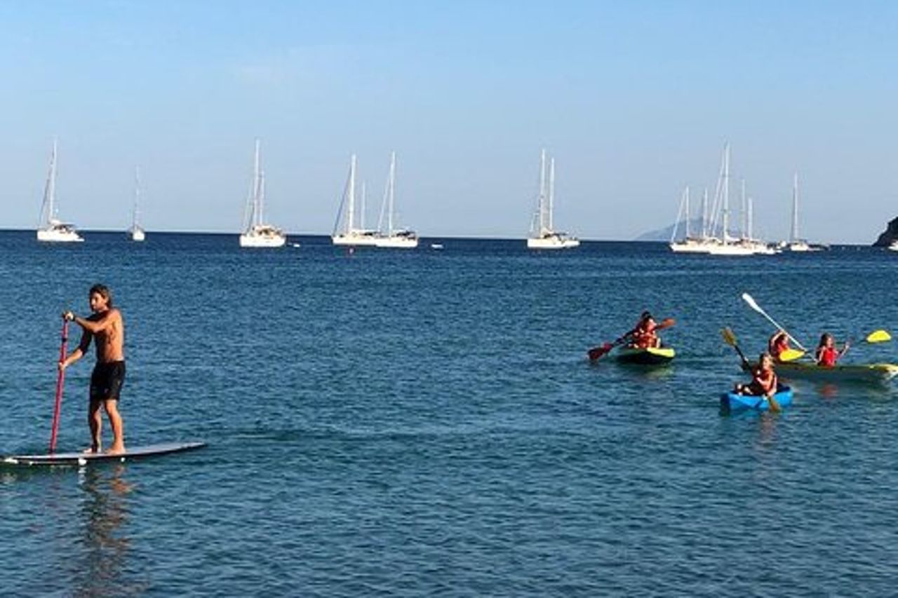 Escursione alla spiaggia selvaggia di Galenzana in Sup e Canoa
