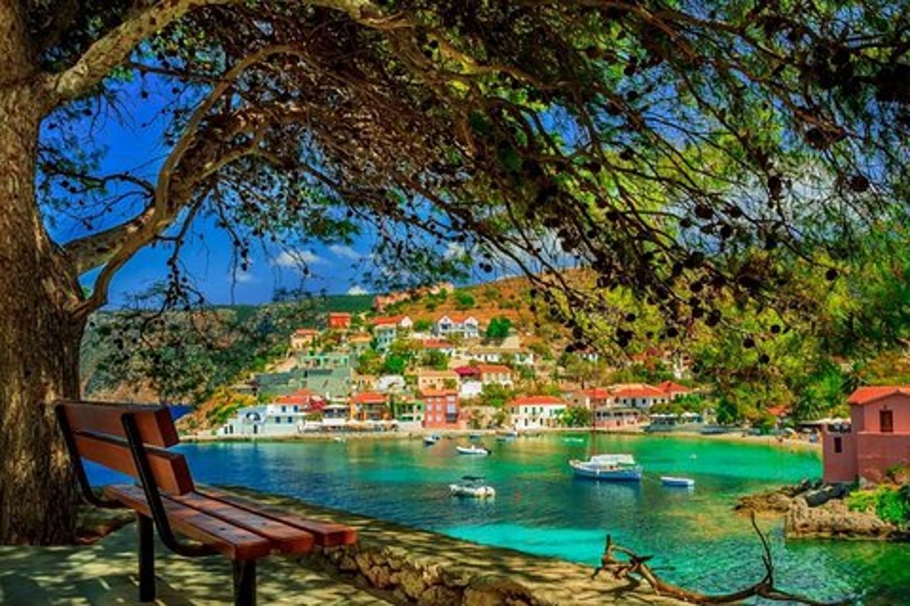 Cefalonia Highlights - Bus e crociera, Assos e pranzo a Fiscardo