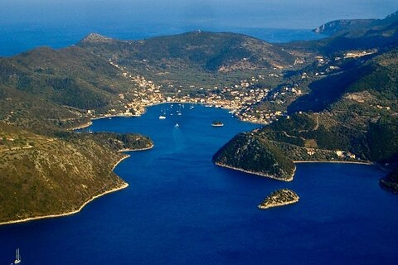 Tour panoramico privato di un'intera giornata a Itaca da Cefalonia